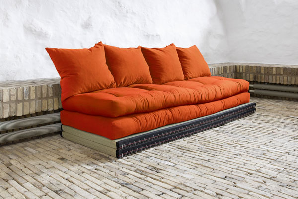 un sofá-cama original, cómodo y atractivo