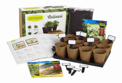 Kit de cultivo ecológico Culinario Sembra.